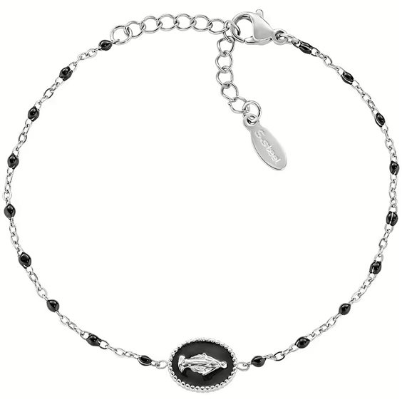 Pulsera Amen Acciaio in Acero ACBRMISMBN - ACBRMISMBN